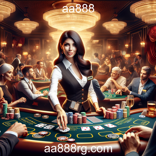 Descubra a Emoção do Cassino Ao Vivo no aa888